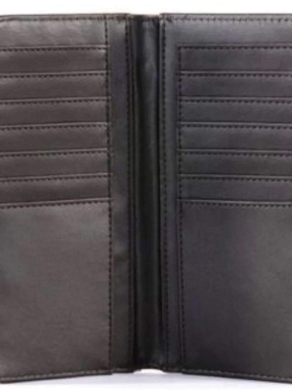 Montana West Men's Embossed Tooled Bifold Long Wallet Black NWT